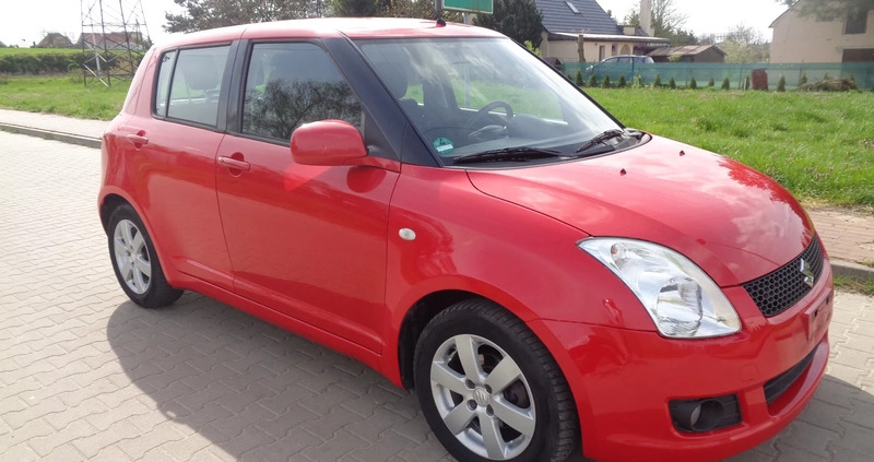 Suzuki Swift cena 11200 przebieg: 174633, rok produkcji 2009 z Wronki małe 301
